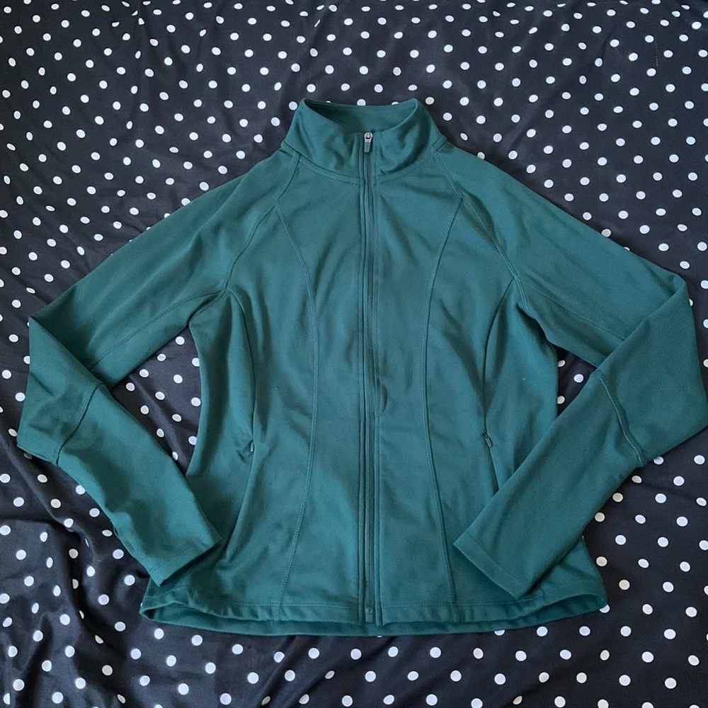 Danskin Forest Green Full-Zip Women's Jacket